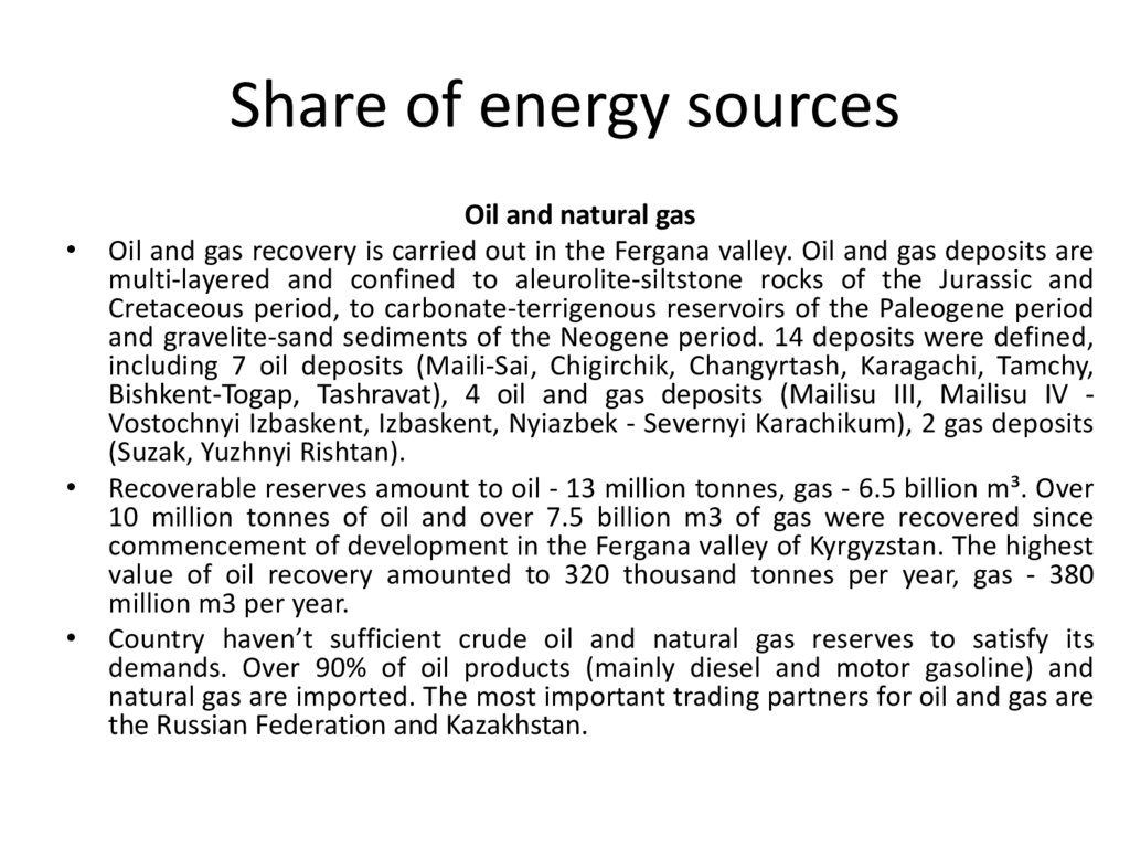 Share of energy sources