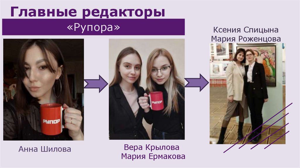 Главные редакторы