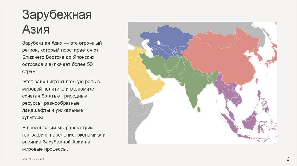 Зарубежная Азия