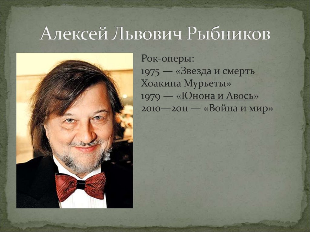Алексей Львович Рыбников