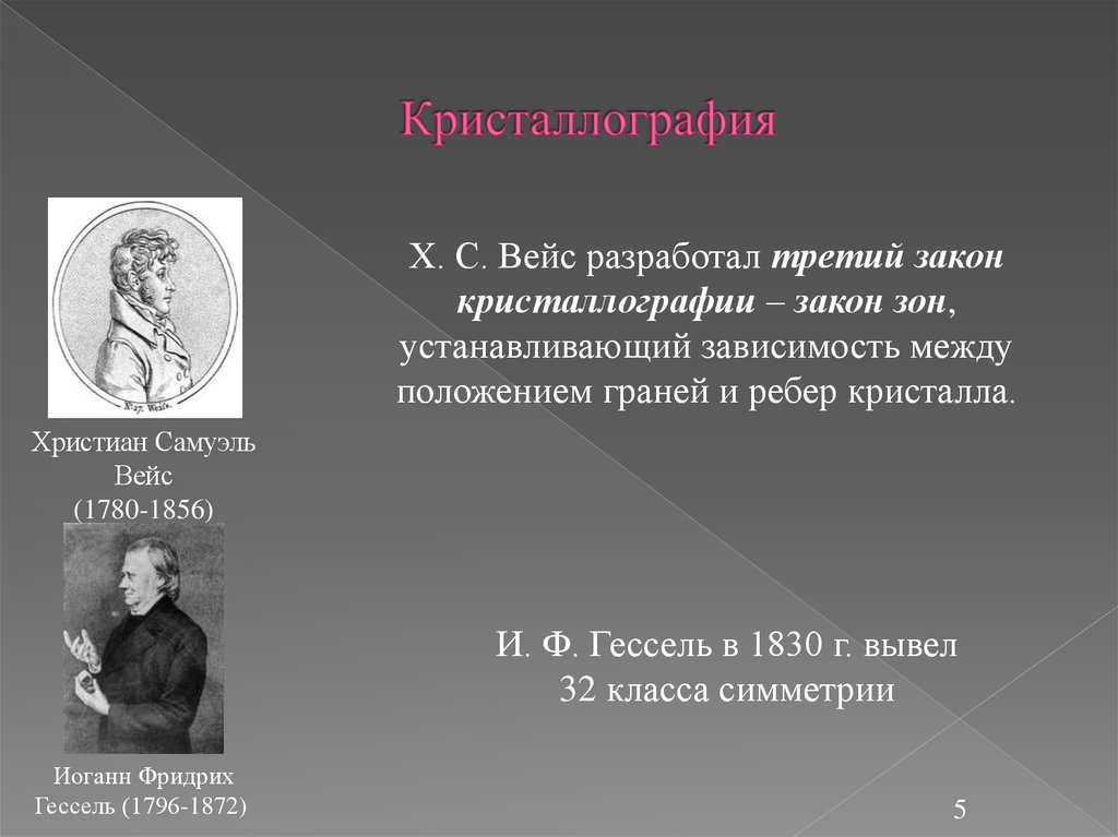 Кристаллография