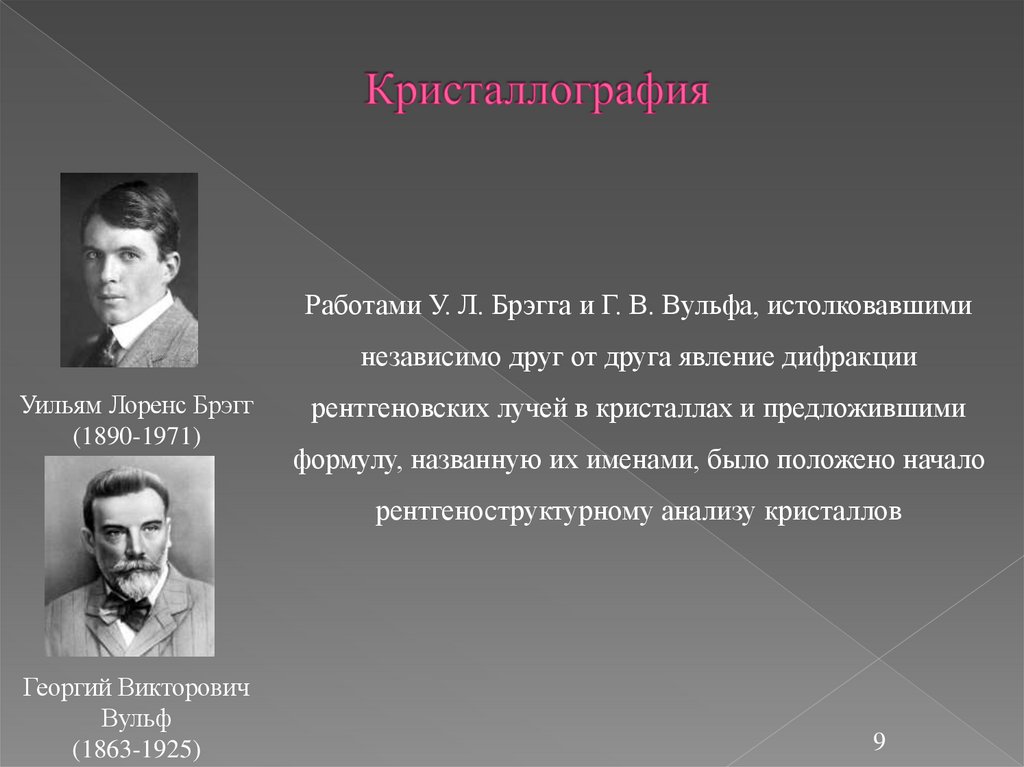 Кристаллография