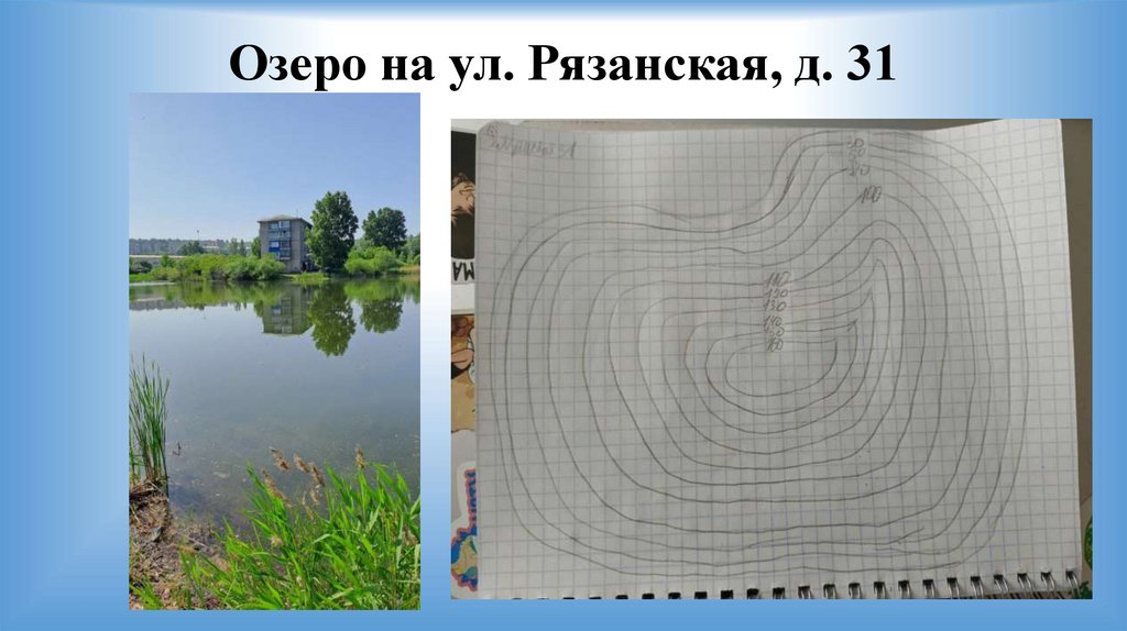 Озеро на ул. Рязанская, д. 31