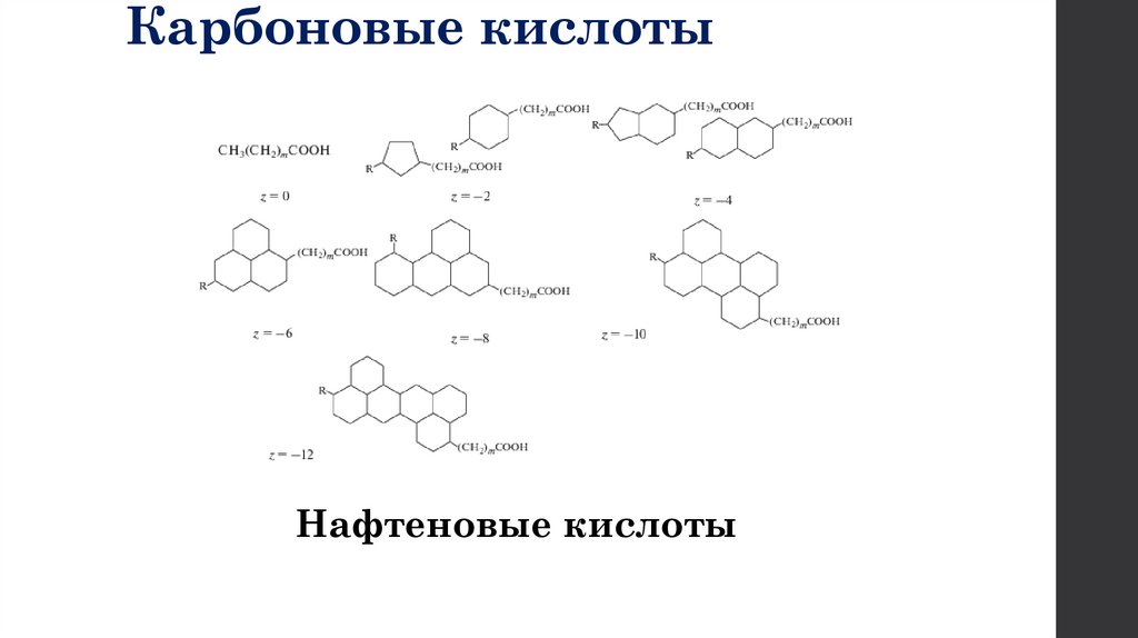 Карбоновые кислоты