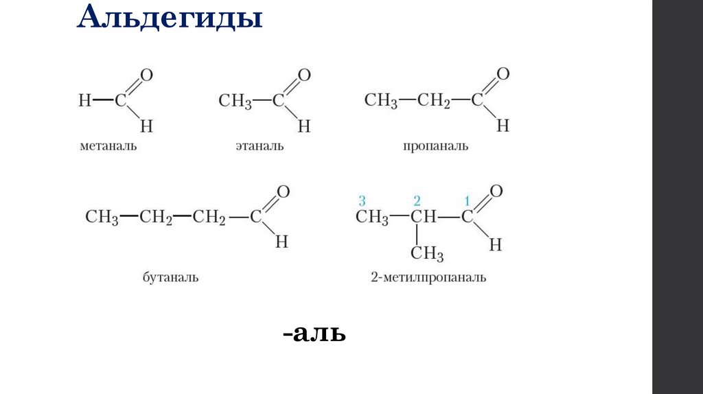 Альдегиды