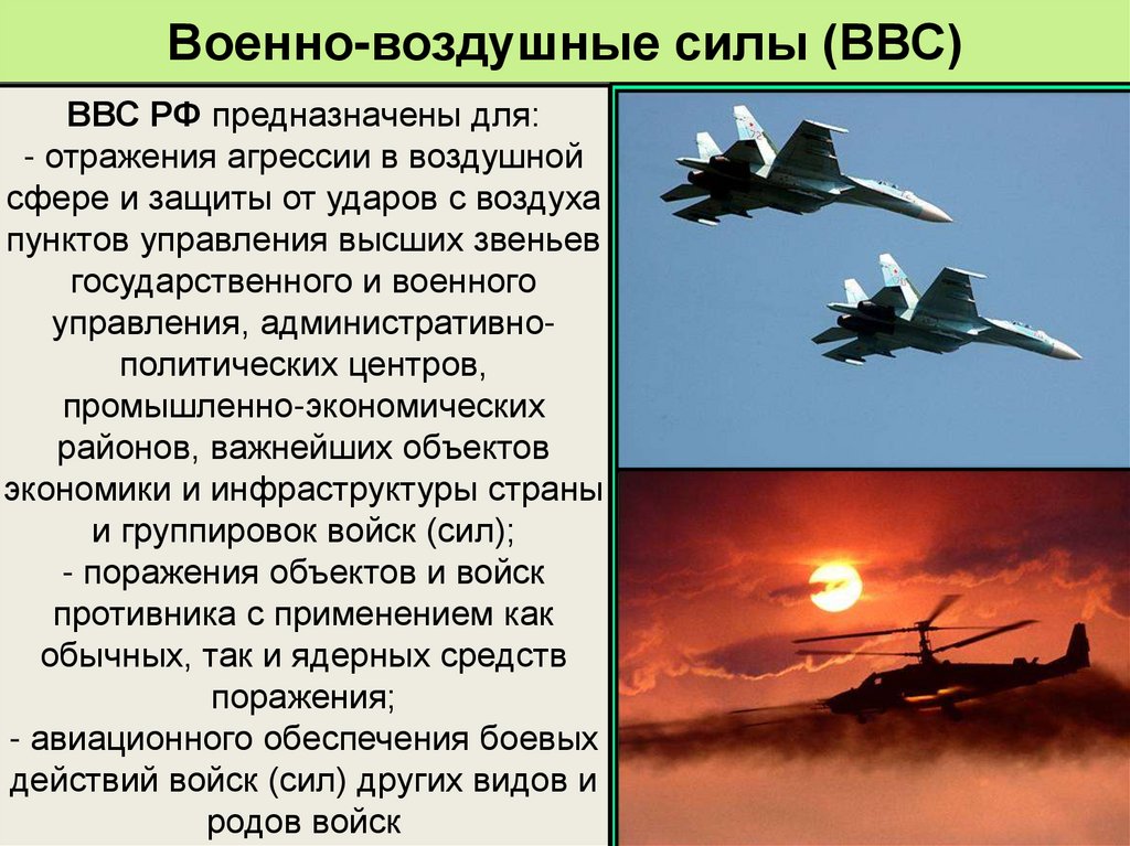 Военно-воздушные силы (ВВС)