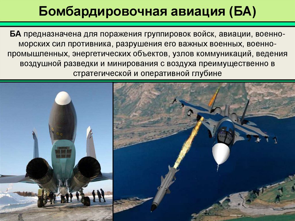 Бомбардировочная авиация (БА)