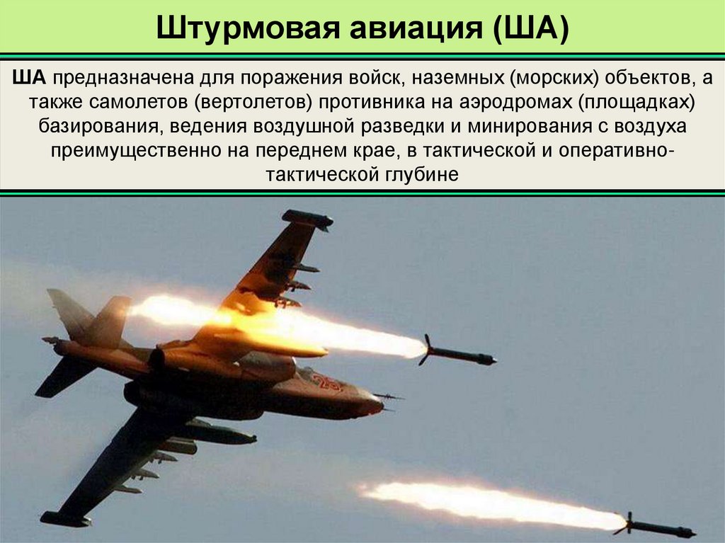 Штурмовая авиация (ША)