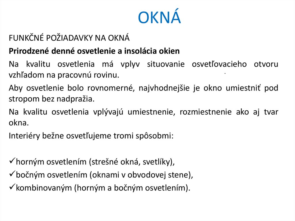 OKNÁ