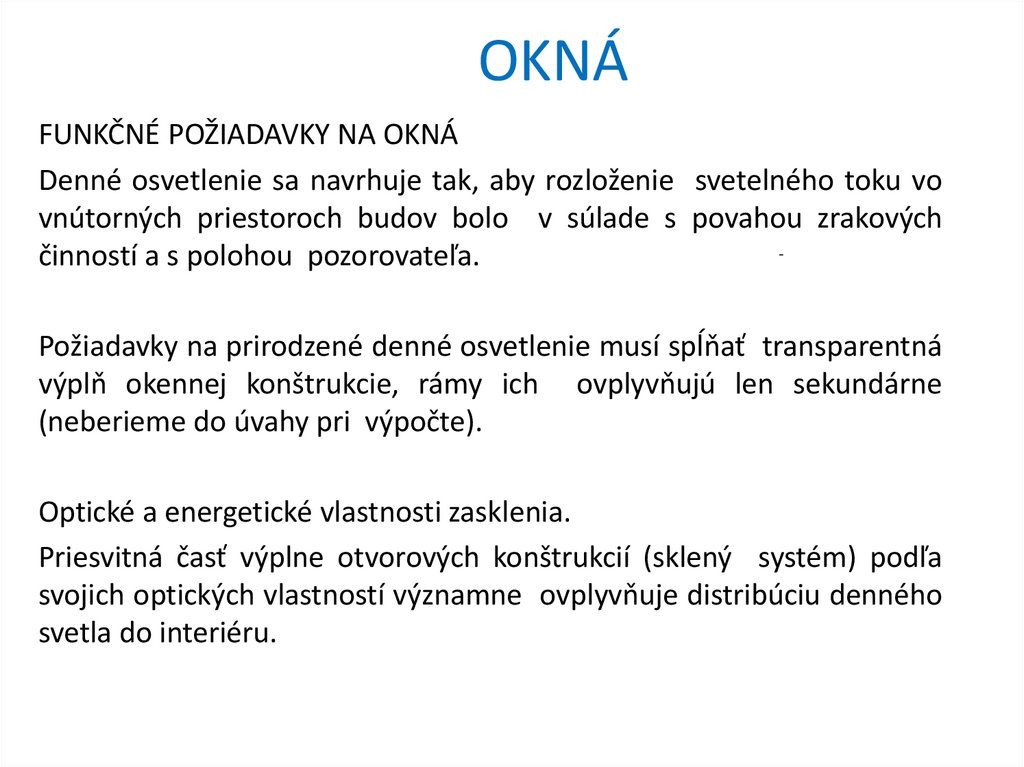 OKNÁ