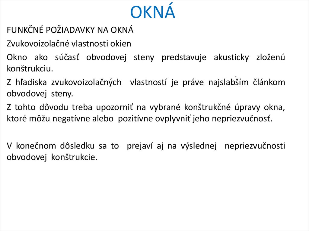 OKNÁ