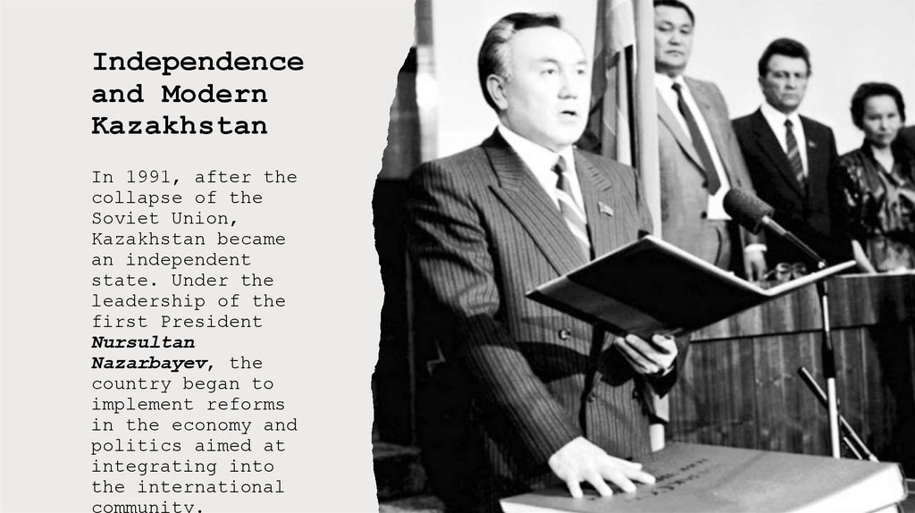 Independence and Modern Kazakhstan