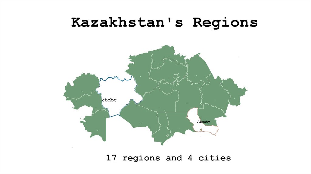 Kazakhstan's Regions