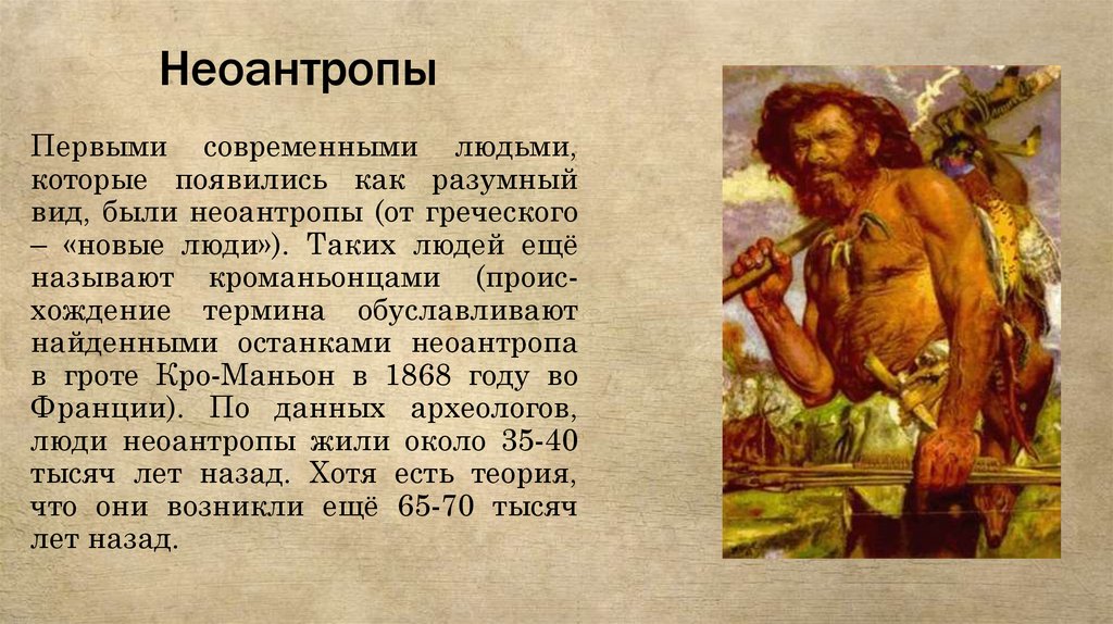 Неоантропы