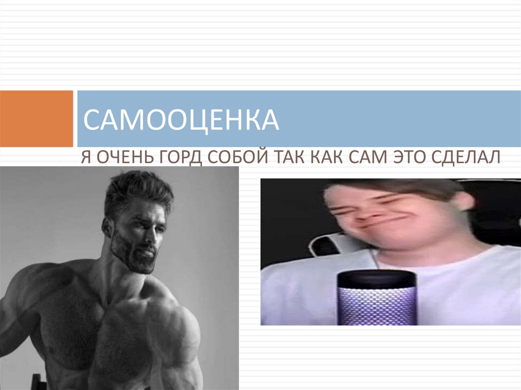 САМООЦЕНКА