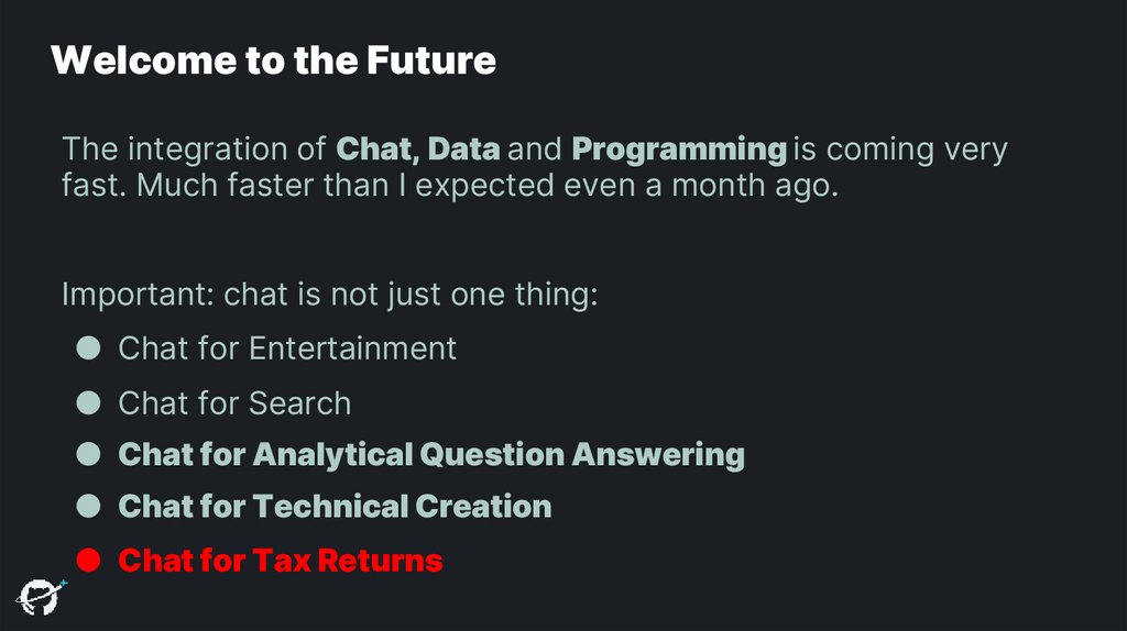 Welcome to the Future