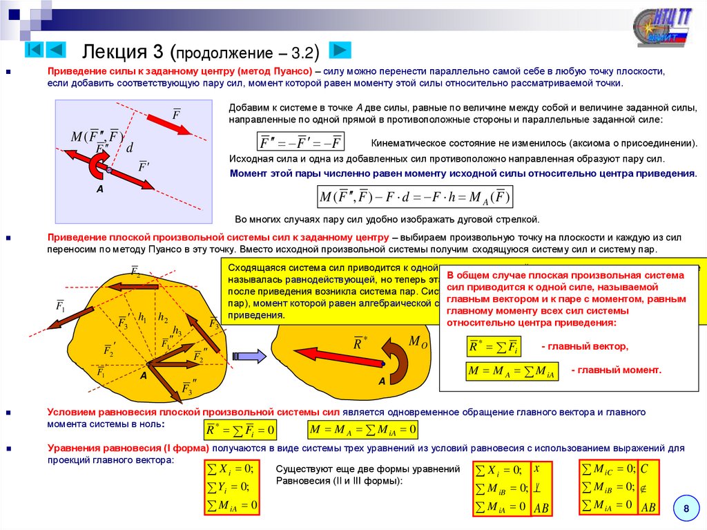 Лекция 3 (продолжение – 3.2)