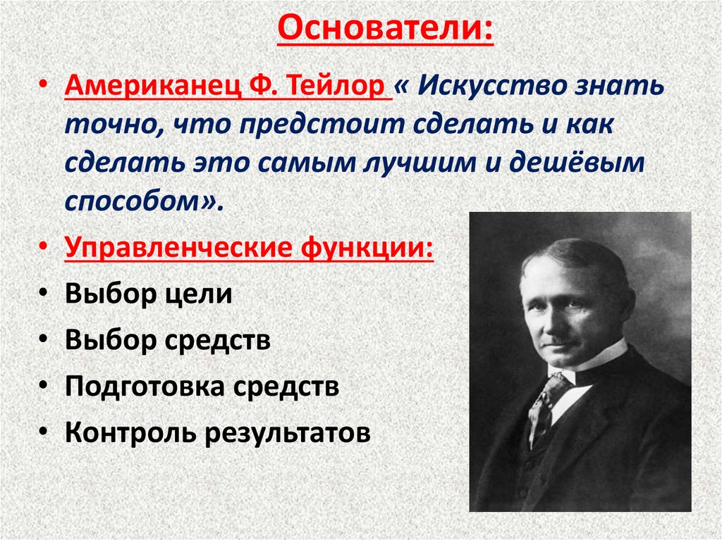 Основатели: