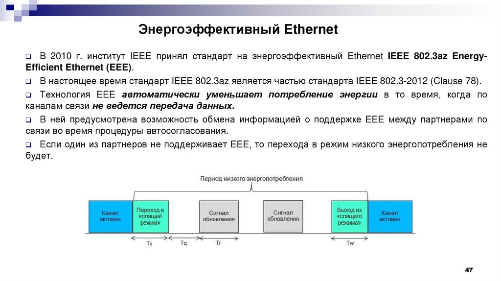 Энергоэффективный Ethernet