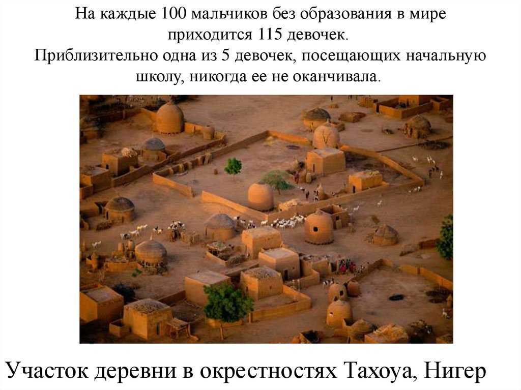 Участок деревни в окрестностях Тахоуа, Нигер