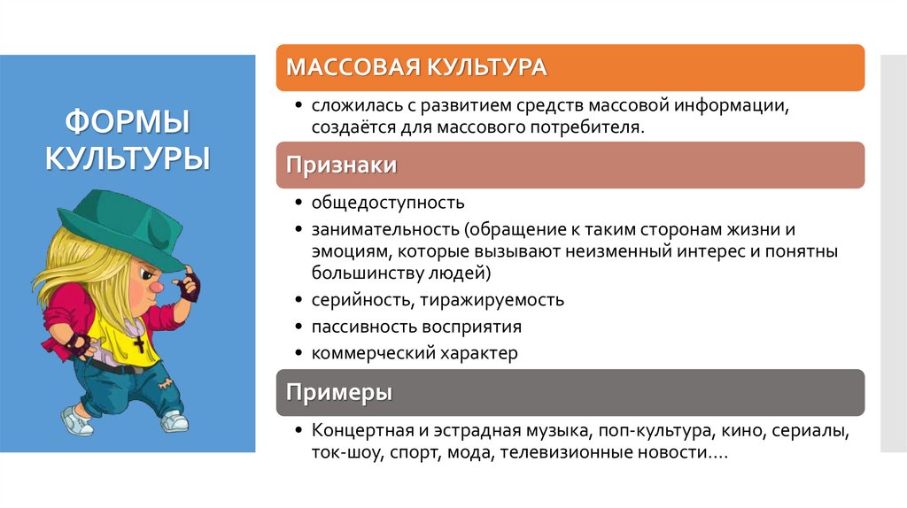 ФОРМЫ КУЛЬТУРЫ