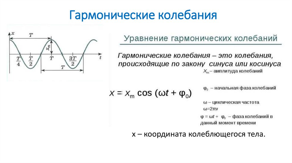 Гармонические колебания