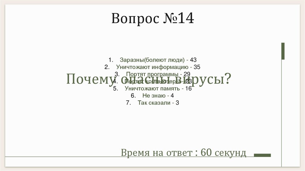 Почему опасны вирусы?