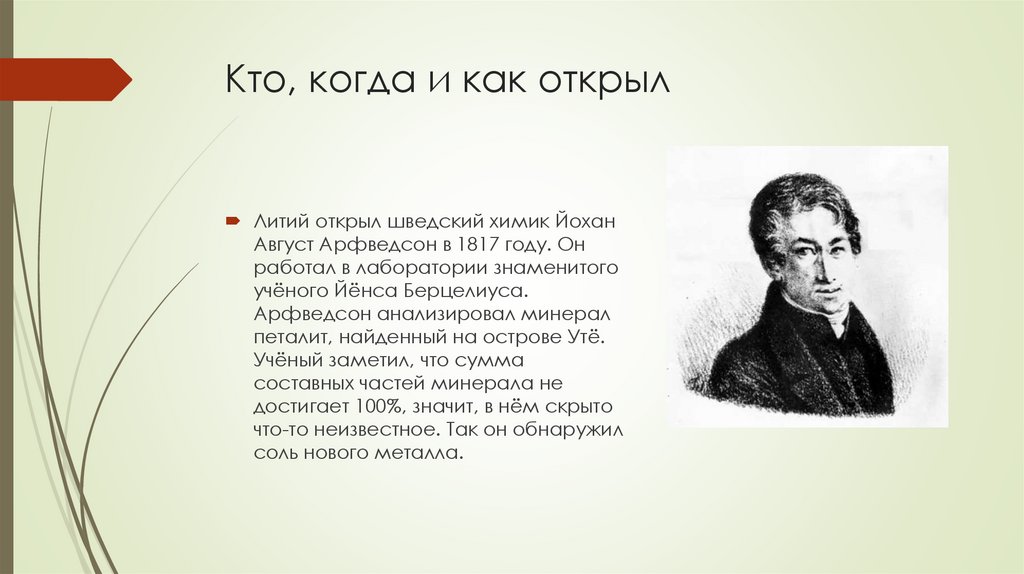 Кто, когда и как открыл