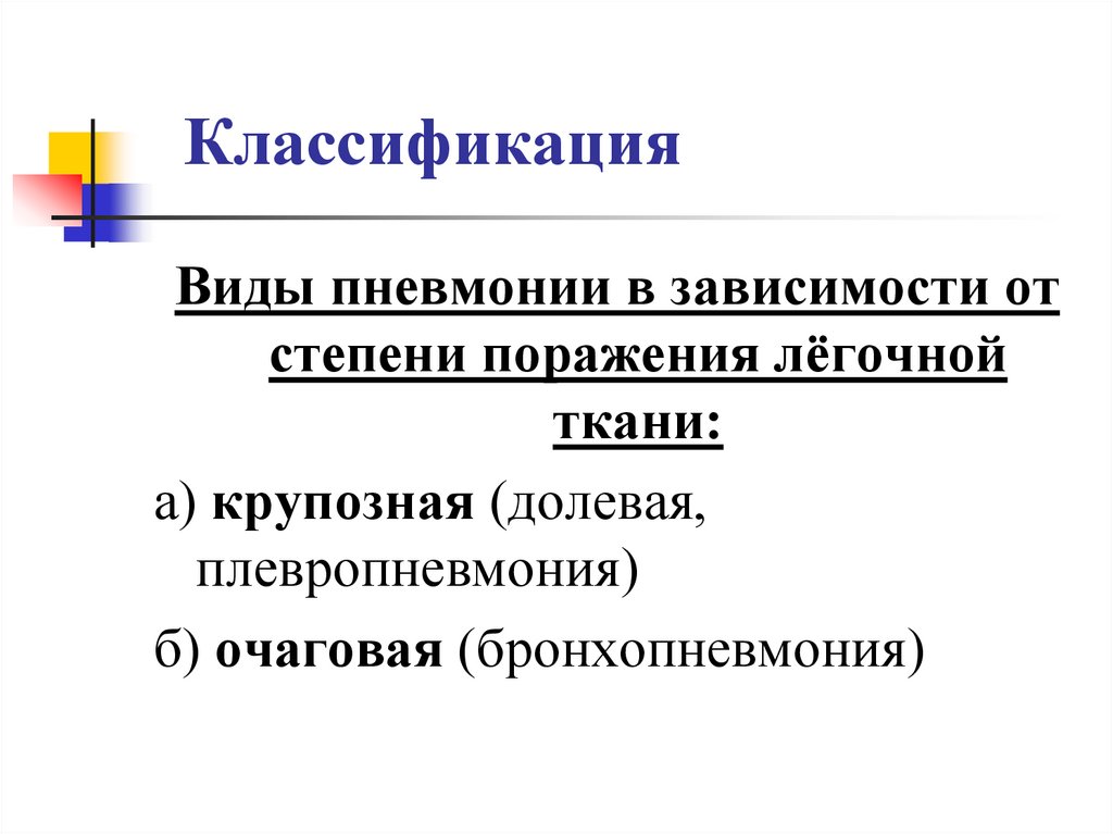 Классификация