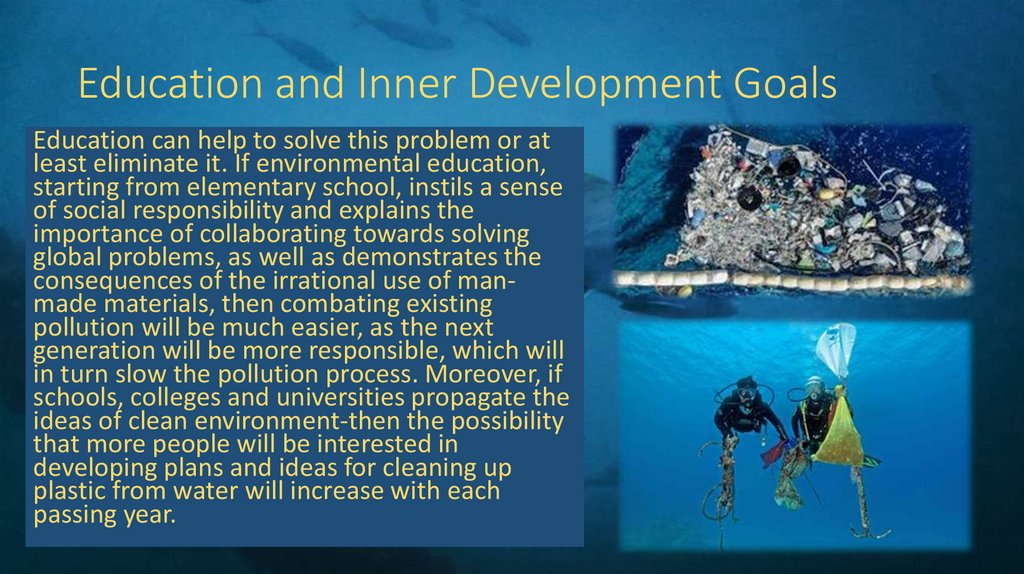 Education and Inner Development Goals