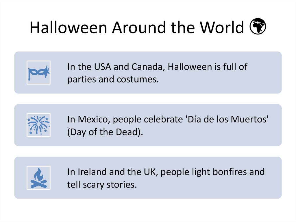 Halloween Around the World 