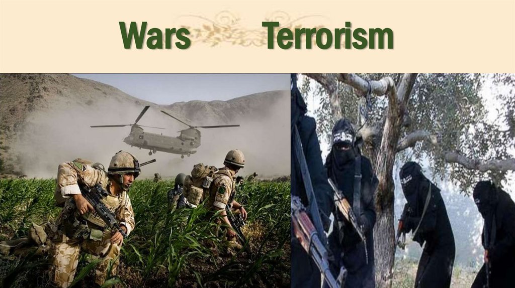 Wars Terrorism