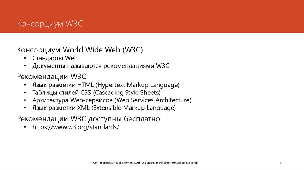 Консорциум W3C