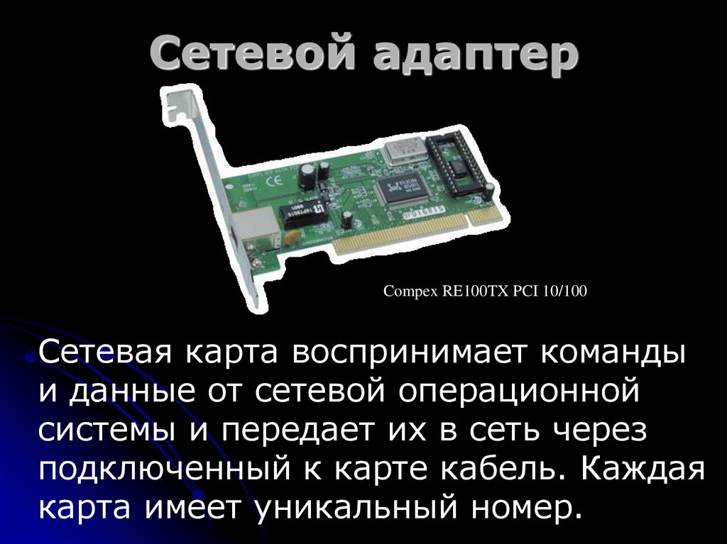 Сетевой адаптер