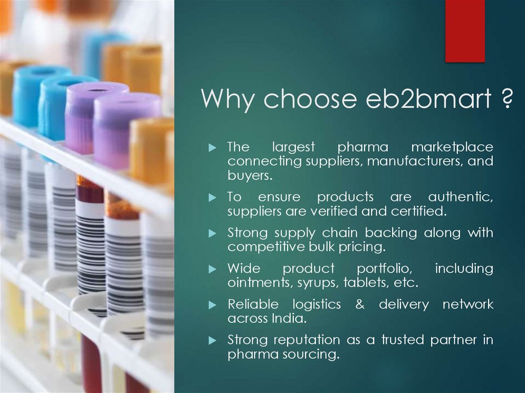 Why choose eb2bmart ?
