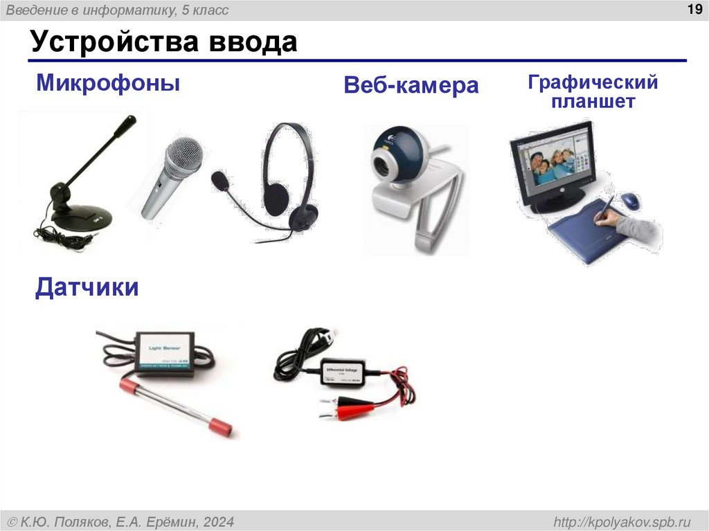 Устройства ввода