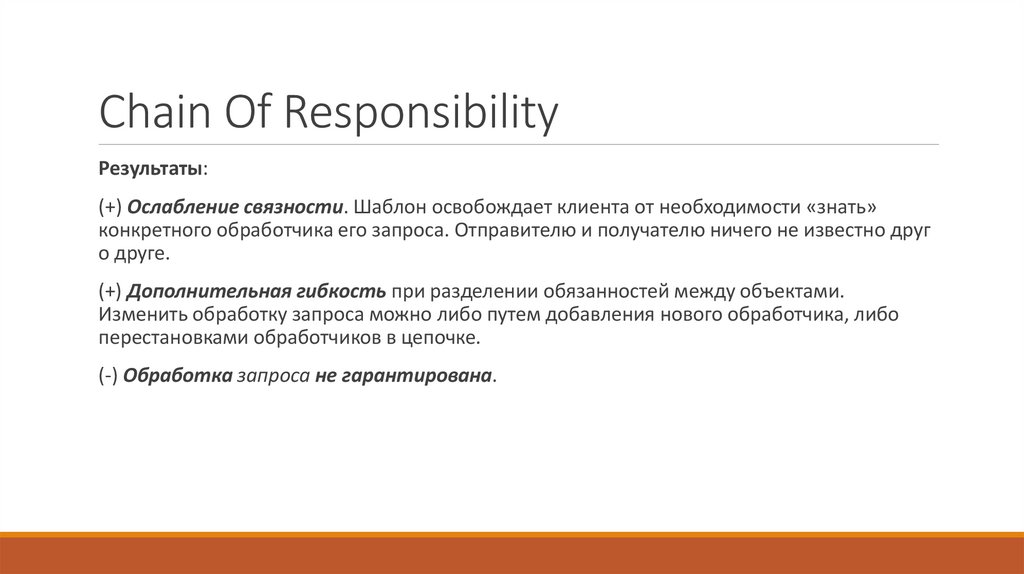 Chain Of Responsibility