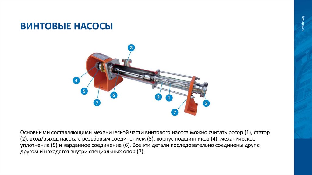 Винтовые насосы