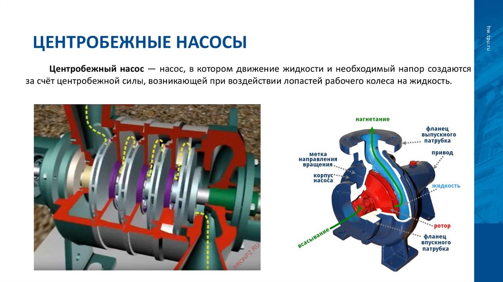 Центробежные насосы