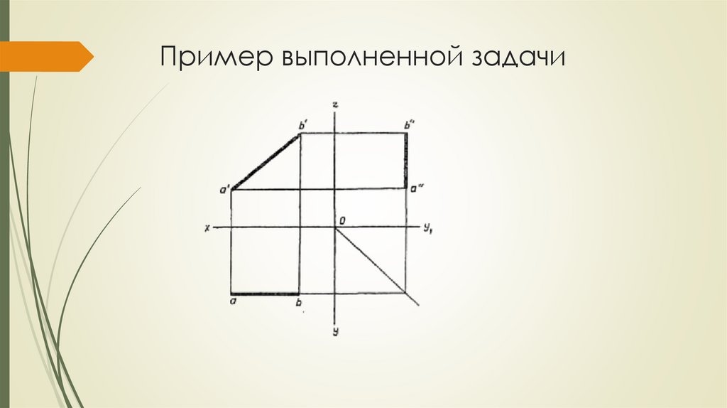 Пример выполненной задачи