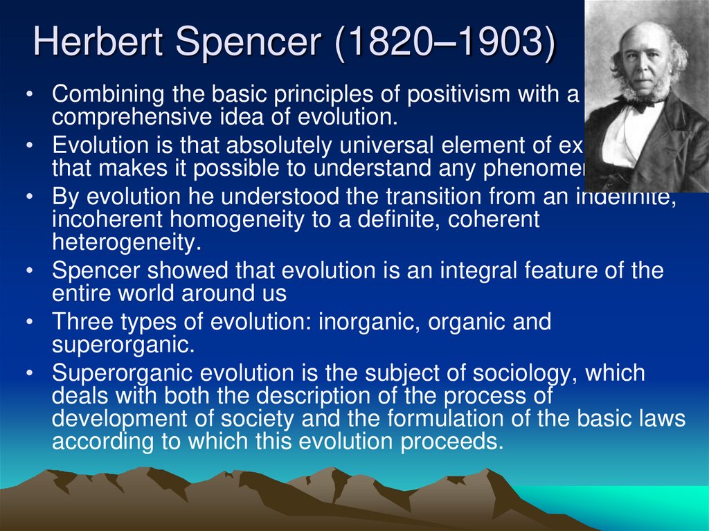 Herbert Spencer (1820–1903)