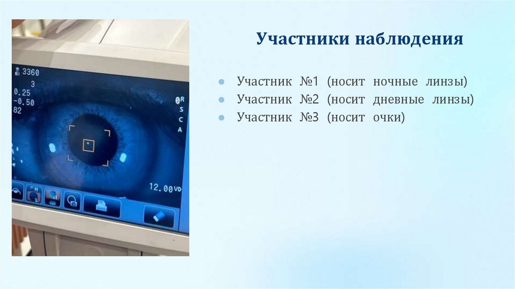 Участники наблюдения