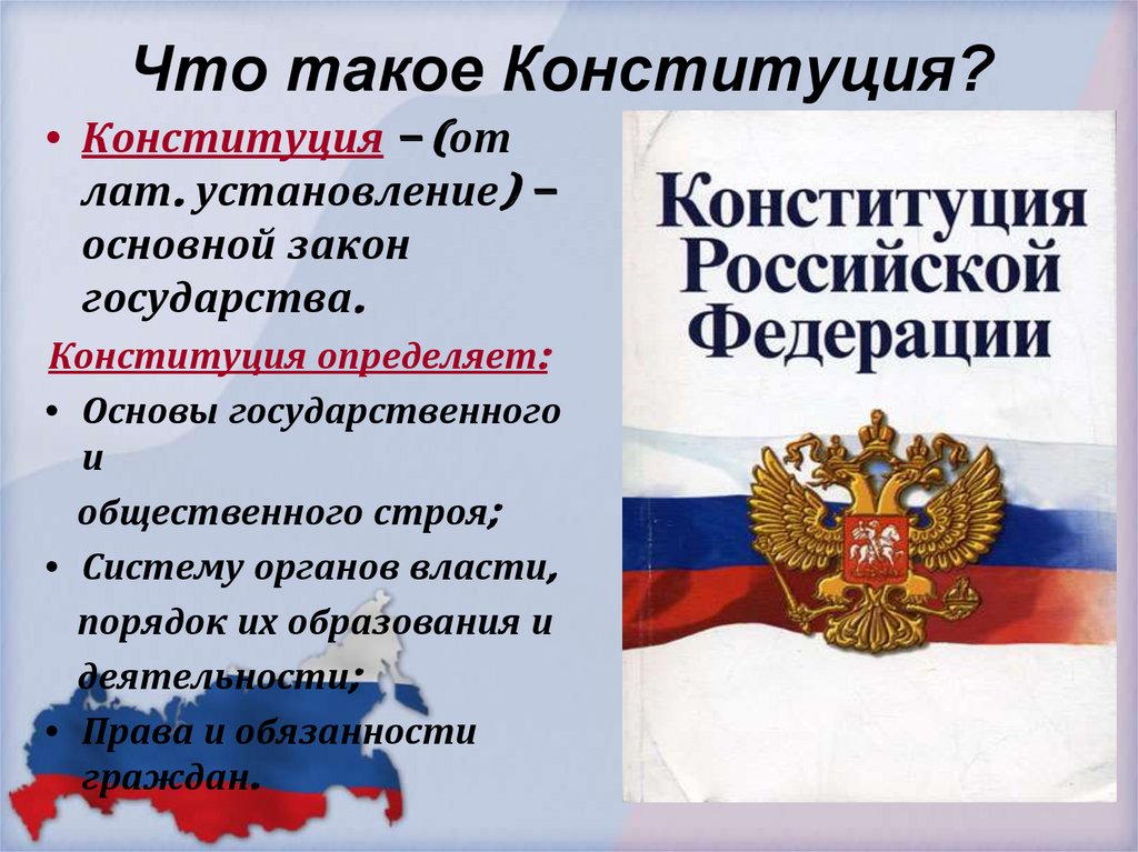 Что такое Конституция?