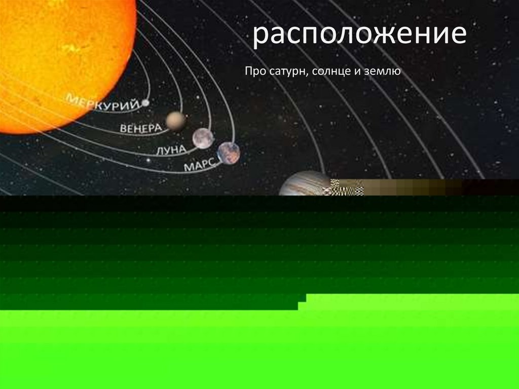 расположение