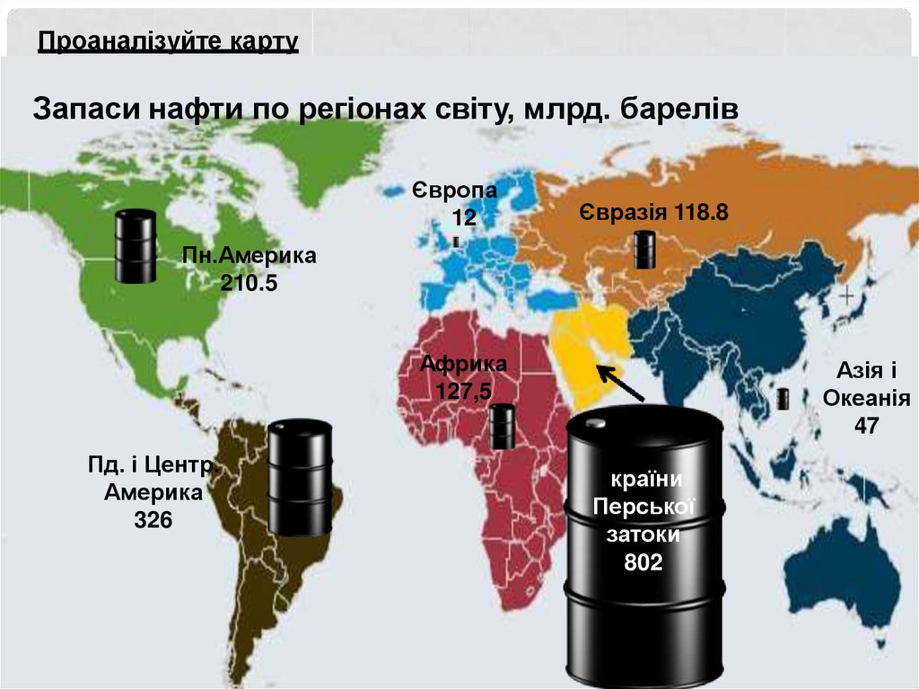 Проаналізуйте карту