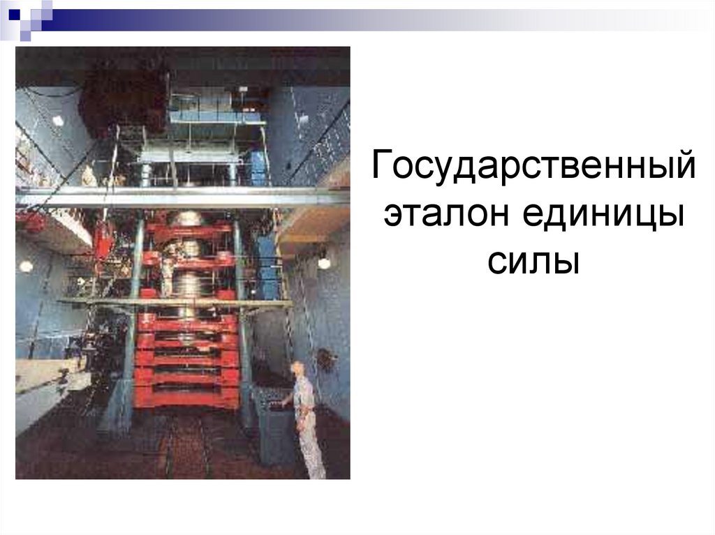 Государственный эталон единицы силы