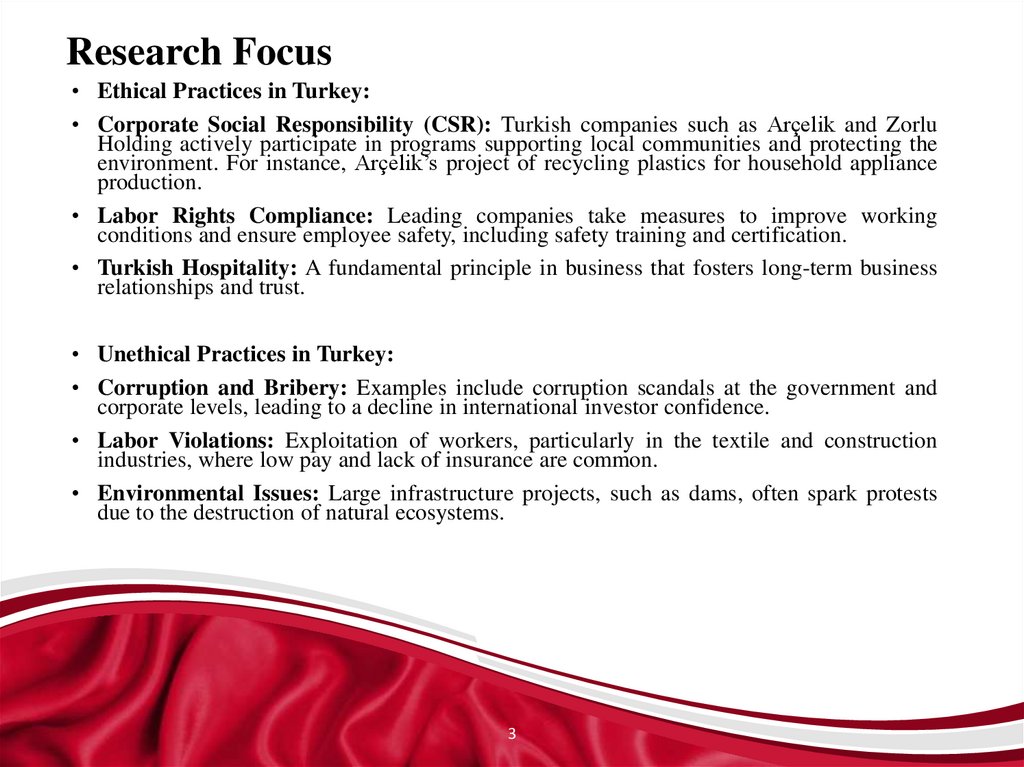 Research Focus