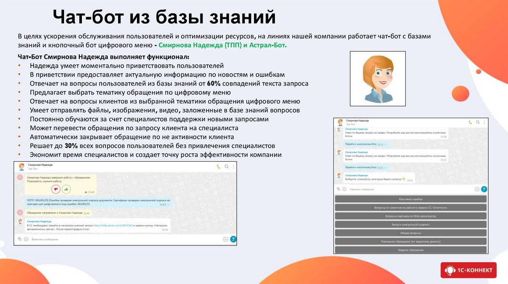 Чат-бот из базы знаний