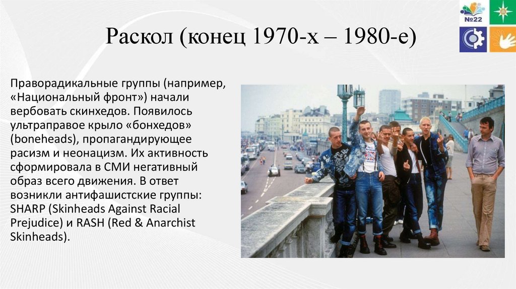 Раскол (конец 1970-х – 1980-е)