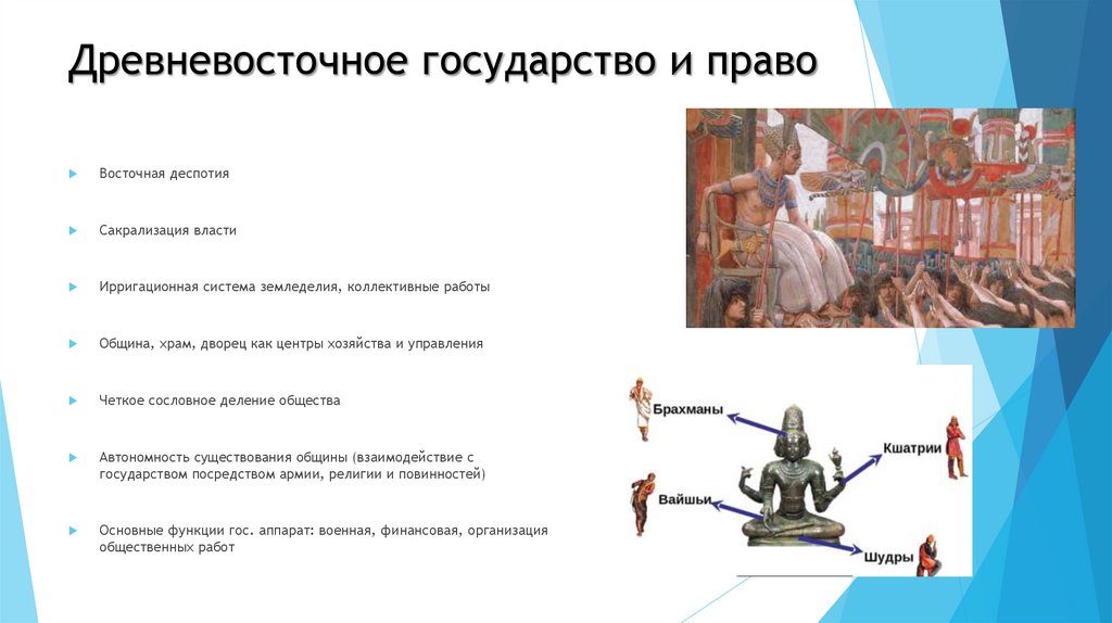 Древневосточное государство и право